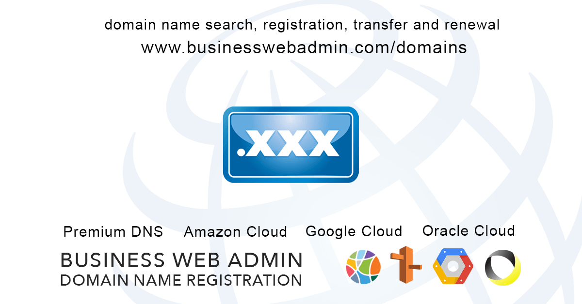 Xxx Domain Registration Buy Xxx Name For 8499